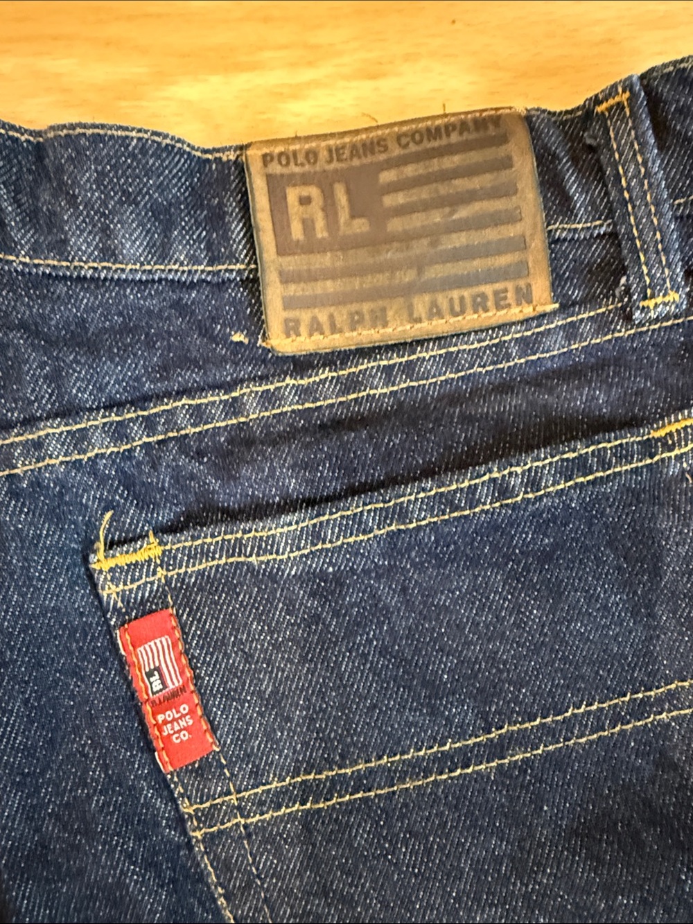 Vintage Ralph Lauren Dark Blue Relaxed Fit jeans